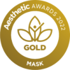 Aesthetic Awards 22_Mask_Gold